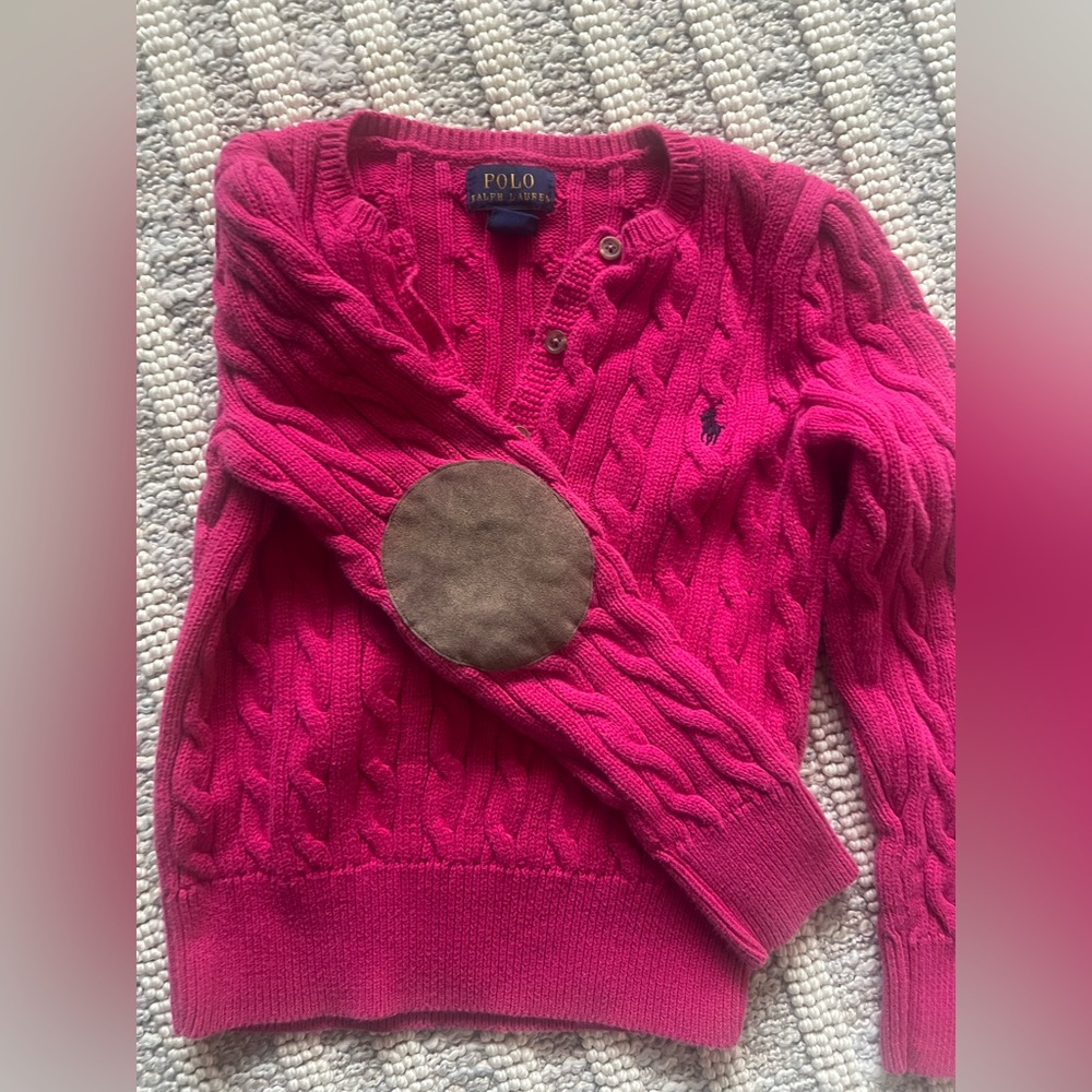 Girl’s Ralph Lauren Sweater 6X Magenta Pink
